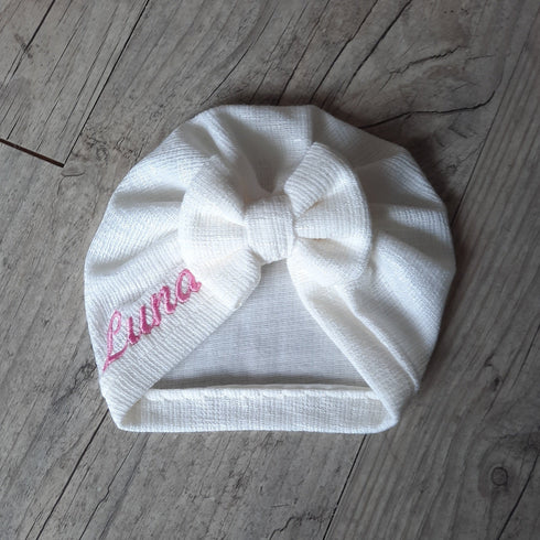 Turban bonnet neoud, buns ou simple en tissu maille extensible mi-saison 3 couleurs